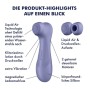 SATISFYER - TECNOLOGIA DE AR LÍQUIDO PRO 2 GERAO 3 LILS