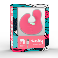 HAPPY LOKY - DUCKYMANIA VIBRATOR PINK