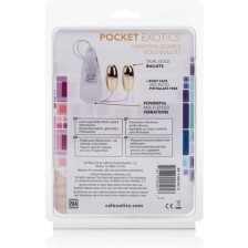 CALEXOTICS - PROIETTILI VIBRANTI GOLD DUO