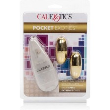 CALEXOTICS - VIBRATING BULLETS GOLD DUO