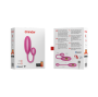 ONINDER - OVO VIBRATÓRIO DENVER ROSA 7 X 2,7 CM APLICATIVO GRATUITO