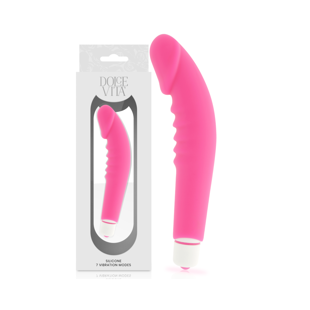 DOLCE VITA - REALISTIC PLEASURE PINK SILICONE