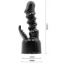 BAILE - CABEA INTERCAMBIVEL POWER HEAD PARA ESTIMULAO INTERNA E DO CLITÓRIS