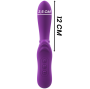 INTENSE - VIBRADOR FLEXÍVEL HARRY COM LÍNGUA ROXA