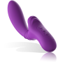 INTENSE - VIBRADOR FLEXÍVEL HARRY COM LÍNGUA ROXA