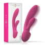 INTENSE - VIBRADOR LUIGI COELHO ROSA SILICONE LÍQUIDO