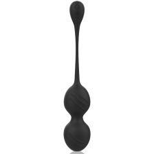 RITHUAL - NISHA RECHARGEABLE VIBRATING KEGEL BALLS BLACK