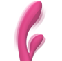 INTENSE - VIBRATEUR LUIGI RABBIT SILICONE LIQUIDE ROSE