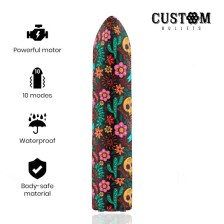 CUSTOM BULLETS - AUFLADBARE FLORAL MAGNETIC BULLET 10V