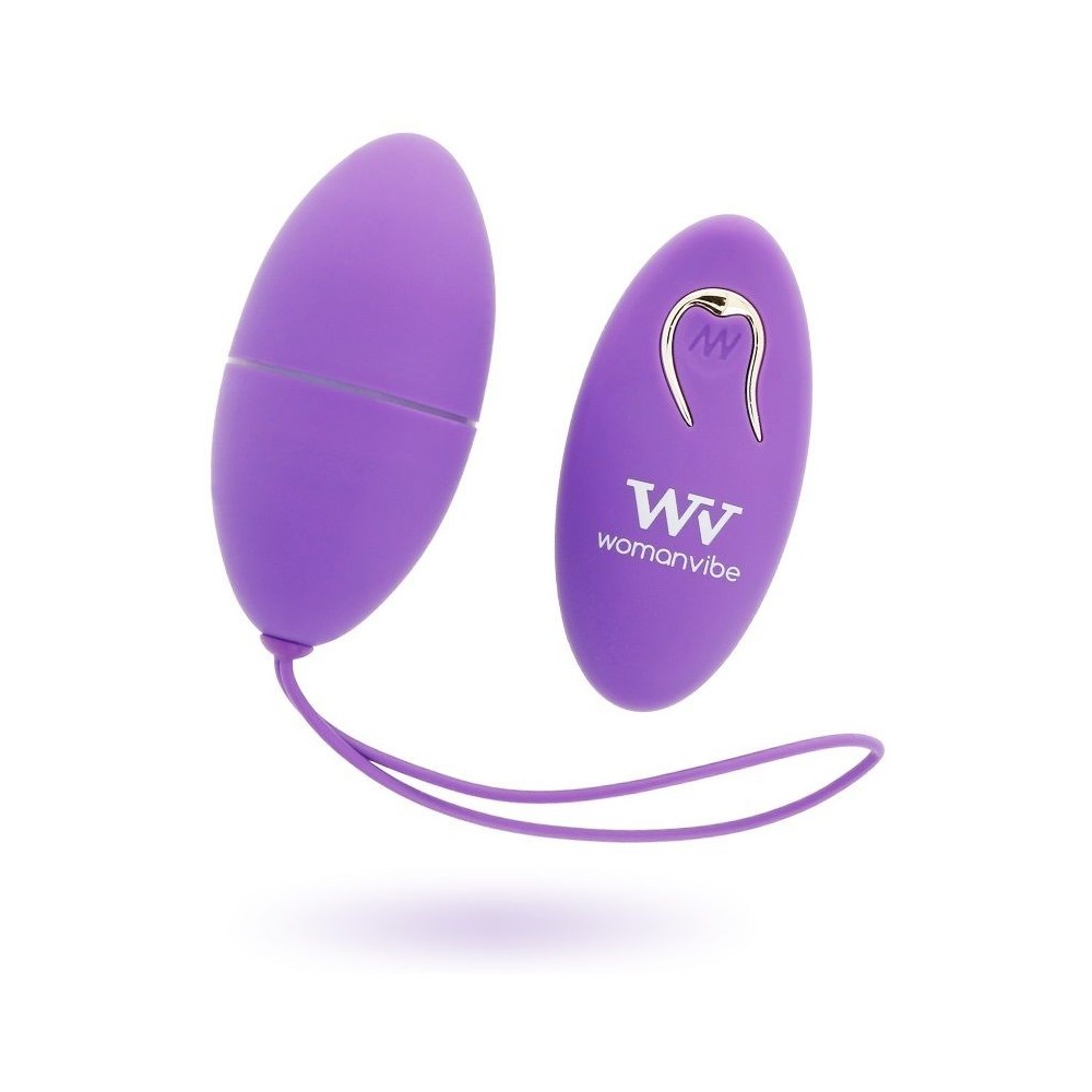 WOMANVIBE - ALSAN EGG REMOTE CONTROL SILIKON LILA