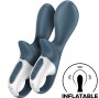 SATISFYER - BOOTY DE BOMBA DE AR 2 CINZA ESCURO
