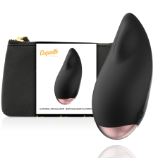 COQUETTE CHIC DESIRE - CLITORIAL STIMULATOR BLACK / GOLD DROP