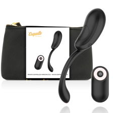 COQUETTE CHIC DESIRE - OEUF VIBRANT TÉLÉCOMMANDE RECHARGEABLE NOIR/OR