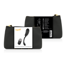 COQUETTE CHIC DESIRE - OEUF VIBRANT TÉLÉCOMMANDE RECHARGEABLE NOIR/OR