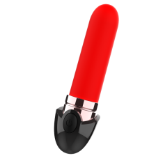 COQUETTE CHIC DESIRE - VIBRATEUR RECHARGEABLE ROUGE A LÈVRES NOIR/ OR