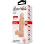 BAILE - ENCONTRO LINDO ZEBULON DILDO FLEXÍVEL REALISTA 19,4 CM NATURAL