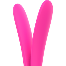 OHMAMA - VIBRATORE ROSA MULTIFUNZIONE DOPPIO EDIZIONE NATALIZIA