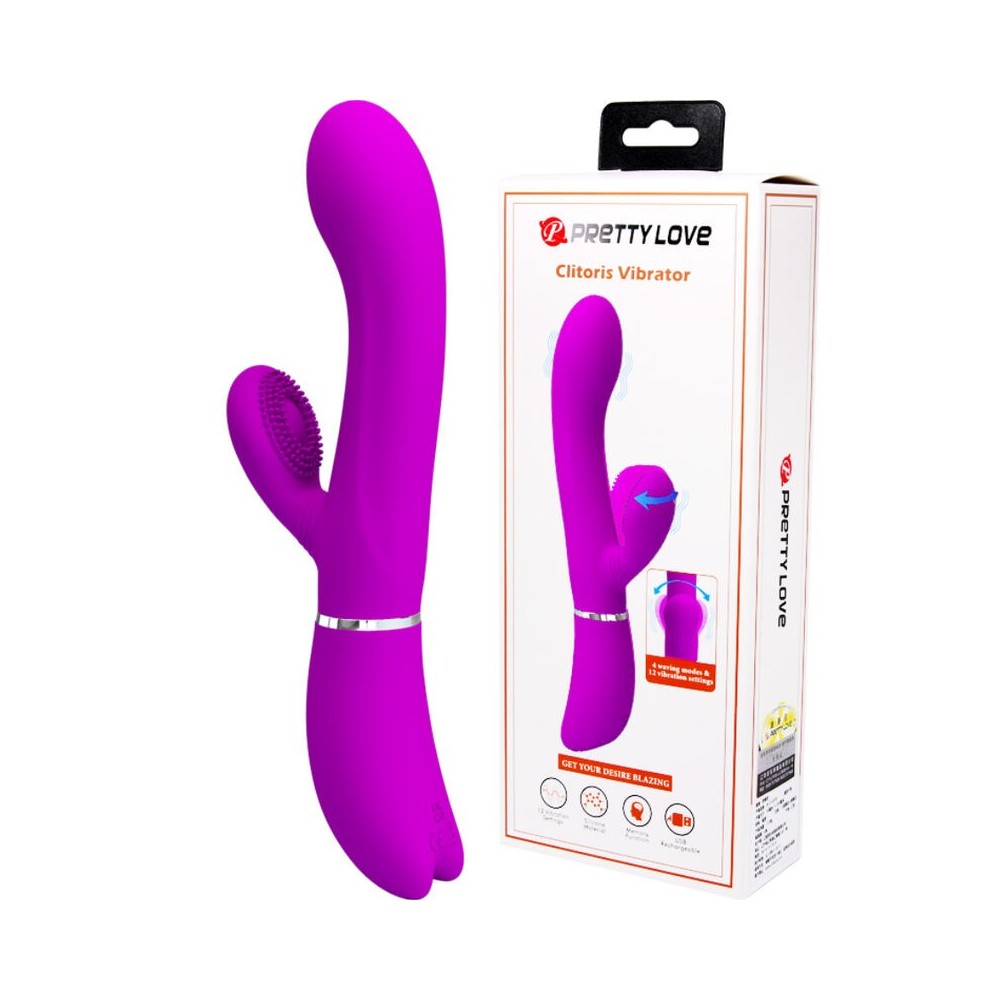 PRETTY LOVE - VIBRATORE STIMOLATORE CLITORIDEO