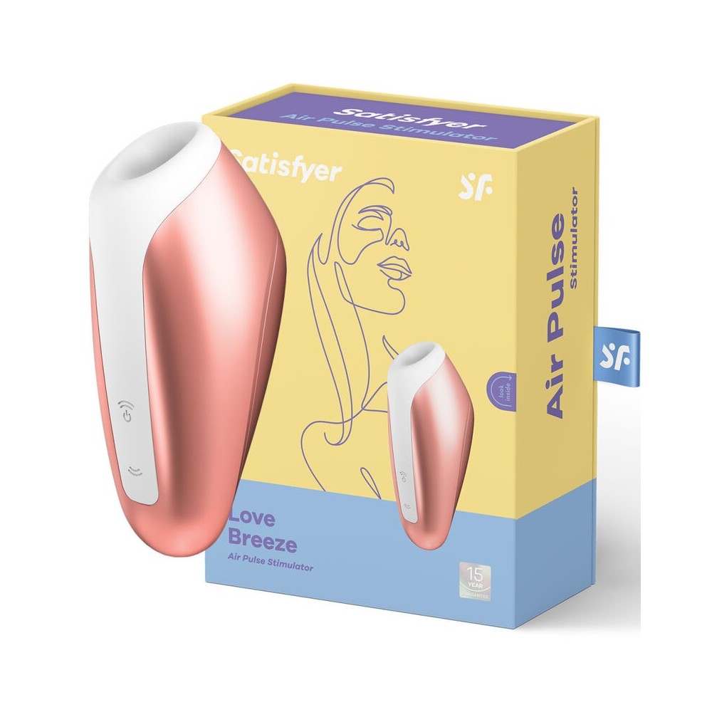 SATISFYER - LOVE SUCCIONADOR BREEZE COBRE