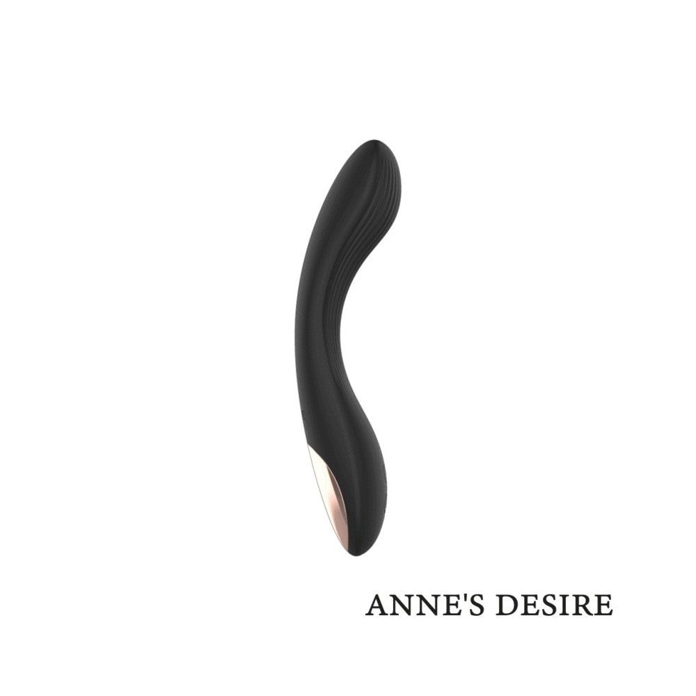 ANNE'S DESIRE - CURVE G-SPOT TECNOLOGIA SEM FIO WATCHME PRETO