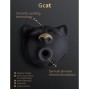 G-VIBE - GCAT MYSTIC SUCKER DE CLITÓRIS PRETO