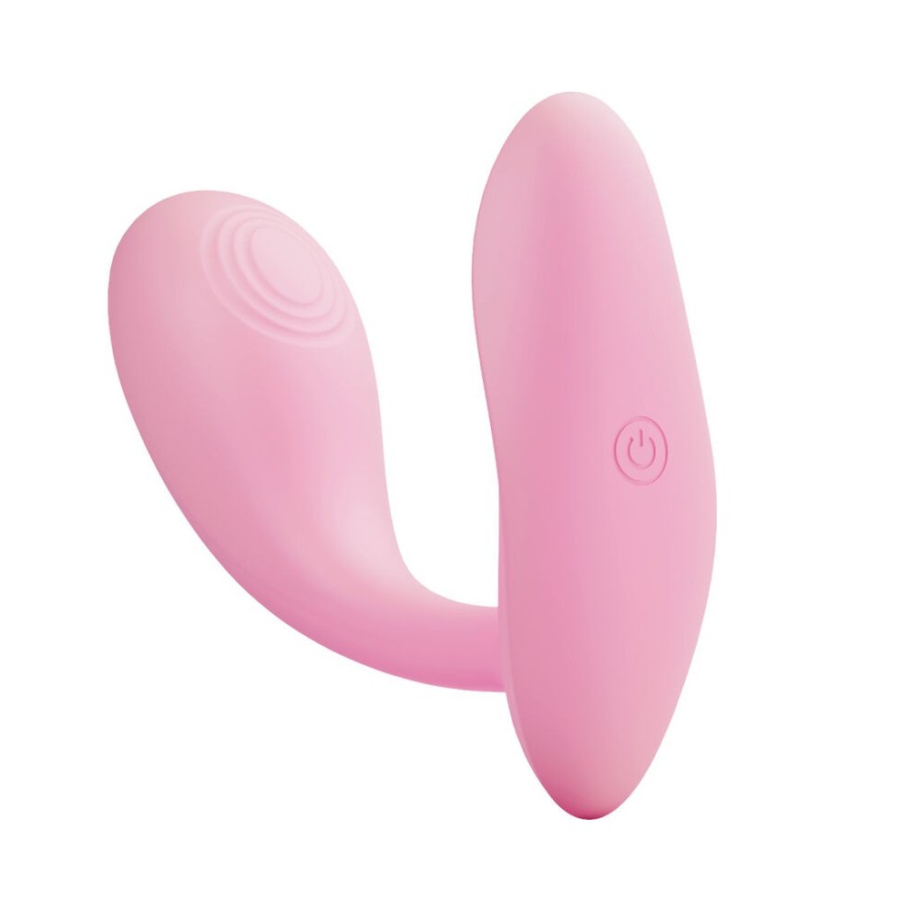 PRETTY LOVE - BAIRD G-SPOT 12 VIBRAÕES RECARREGVEL ROSA APLICATIVO