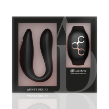 ANNE'S DESIRE - DUAL PLEASURE TECHNOLOGIE SANS FIL WATCHME NOIR/OR