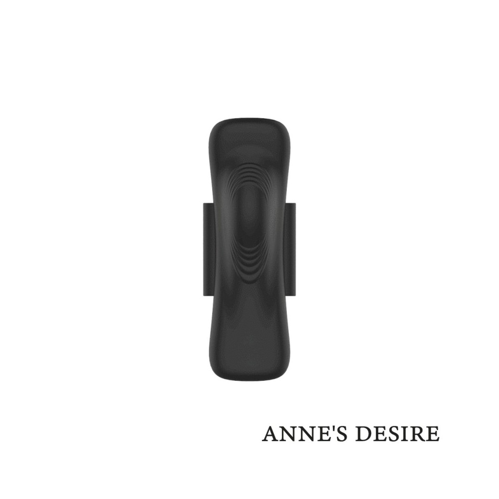 ANNE'S DESIRE - PANTY PLEASURE WIRELESS TECHNOLOGY WATCHME BLACK