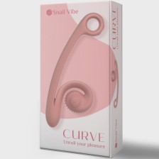 SNAIL VIBE - VIBRATEUR COURBE PEACH