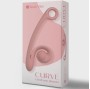 SNAIL VIBE - VIBRATEUR COURBE PEACH