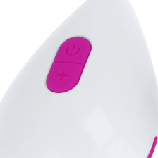 OHMAMA - TEXTURED VIBRATING EGG 10 MODES PURPLE AND WHITE