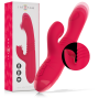 INTENSE - DUA MULTIFUNCTION RECHARGEABLE UP & DOWN VIBRATOR WITH RED TONGUE