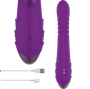 INTENSE - VIBRATEUR RECHARGEABLE MULTIFONCTION IGGY UP & DOWN AVEC STIMULATEUR CLITORAL VIOLET