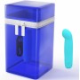 B SWISH - VIBRATEUR RECHARGEABLE EN SILICONE BLEU BCUTE CURVE INFINITE CLASSIC ÉDITION LIMITÉE