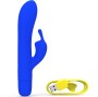 B SWISH - BWILD BUNNY INFINITE KLASSISCHER WIEDERAUFLADBARER VIBRATOR AUS BLAUEM SILIKON