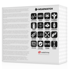 WEARWATCH - TECNOLOGIA WATCHME CONTROLE REMOTO OVO FÚCSIA / NIVEO