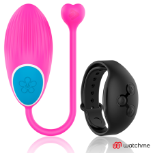 WEARWATCH - TECHNOLOGIE SANS FIL EGG WATCHME FUCHSIA / NOIR DE JAIS