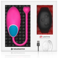 WEARWATCH - TECHNOLOGIE SANS FIL EGG WATCHME FUCHSIA / NOIR DE JAIS