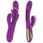 INTENSE - APOLO VIBRATEUR MULTIFONCTION RECHARGEABLE 7 VIBRATIONS AVEC LANGUE OSCILLANTE VIOLET