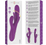 INTENSE - APOLO WIEDERAUFLADBARER MULTIFUNKTIONSVIBRATOR 7 VIBRATIONEN MIT LILA SCHWINGENDER ZUNGE
