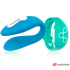 WEARWATCH - DUAL PLEASURE WIRELESS TECHNOLOGY WATCHME INDIGO / AQUAMARINE