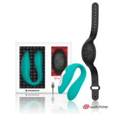 WEARWATCH - DUAL PLEASURE WIRELESS TECHNOLOGY WATCHME AQUAMARINE / JET BLACK