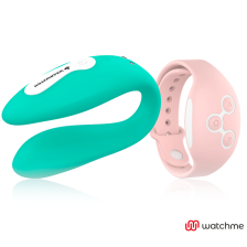 WEARWATCH - DUAL PLEASURE WIRELESS TECHNOLOGY WATCHME LIGHT AQUAMARINE / PINK