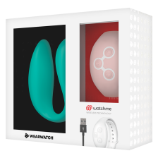 WEARWATCH - DUAL PLEASURE WIRELESS TECHNOLOGY WATCHME LIGHT AQUAMARINE / PINK