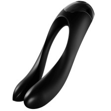 SATISFYER - CANDY CANE FINGERVIBRATOR SCHWARZ