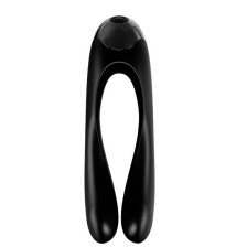 SATISFYER - CANDY CANE FINGER VIBRATOR BLACK