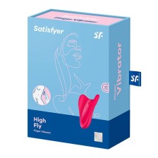 SATISFYER - VIBRADOR DE DEDO HIGH FLY FÚCSIA