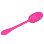 PRETTY LOVE - DOREEN RECHARGEABLE VIBRATING EGG MAGENTA REMOTE CONTROL