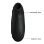 PRETTY LOVE - MASSEUR À ASPIRATION RECHARGEABLE DE LUXE NOIR