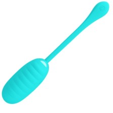 PRETTY LOVE - KIRK LIGHT GREEN RECHARGEABLE VIBRATING EGG